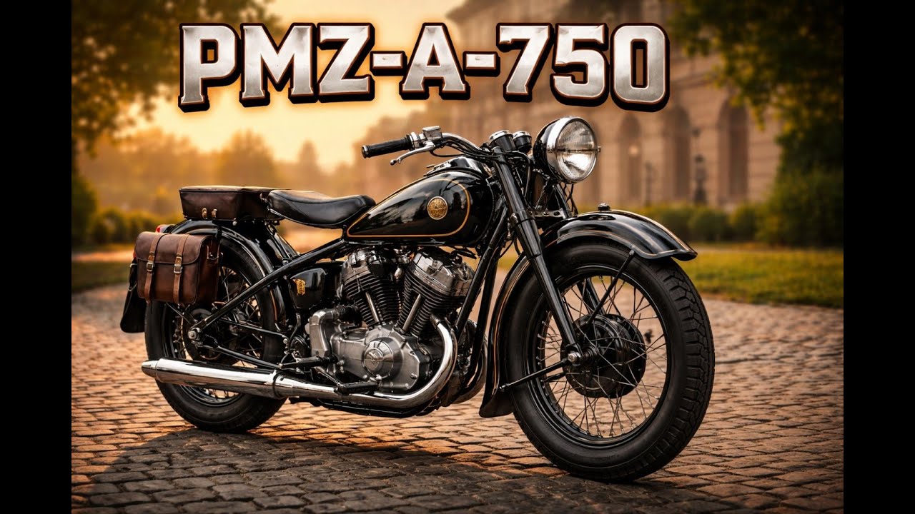 PMZ A-750 – легендарный советский мотоцикл | история, двигатель и обзор дизайна