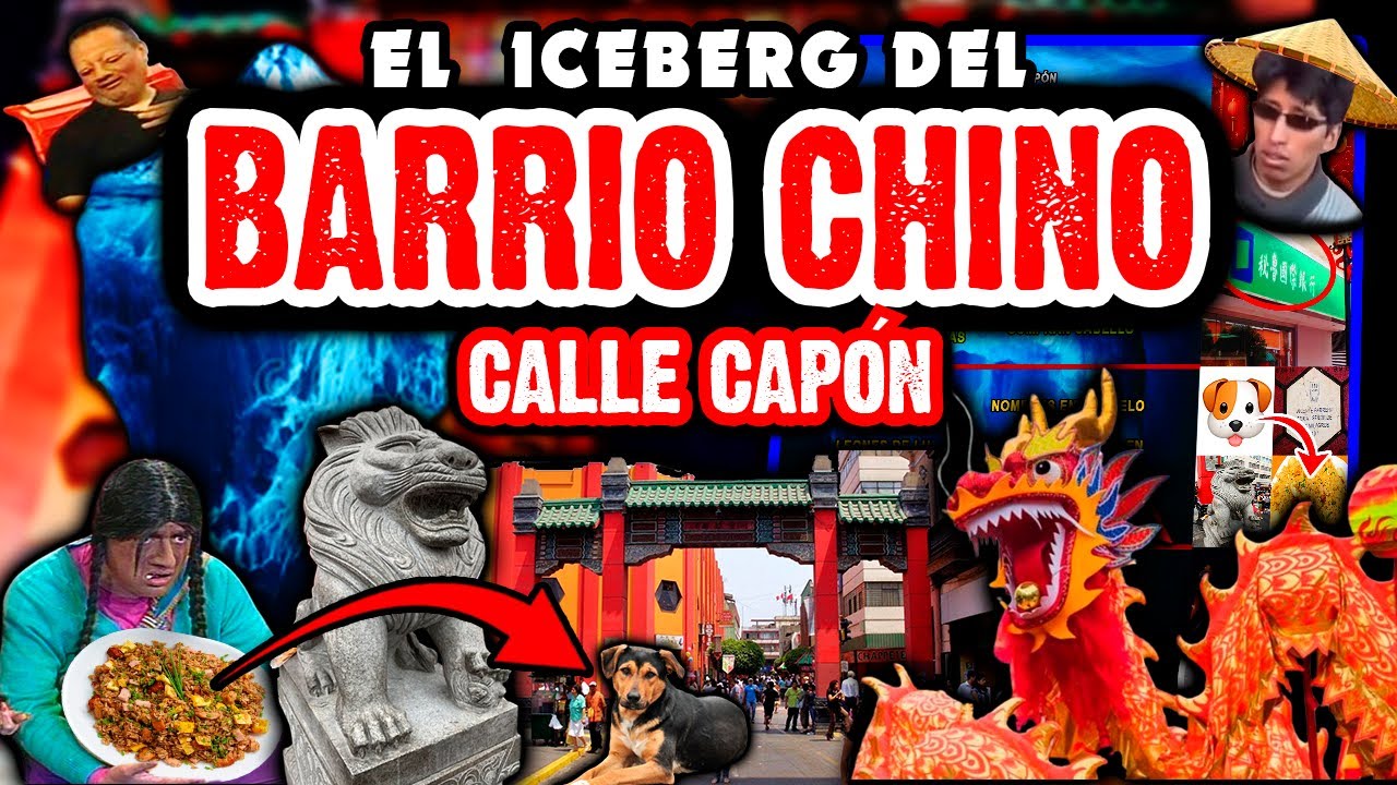 iceberg del BARRIO CHINO (Calle Capón) | Lima - Perú