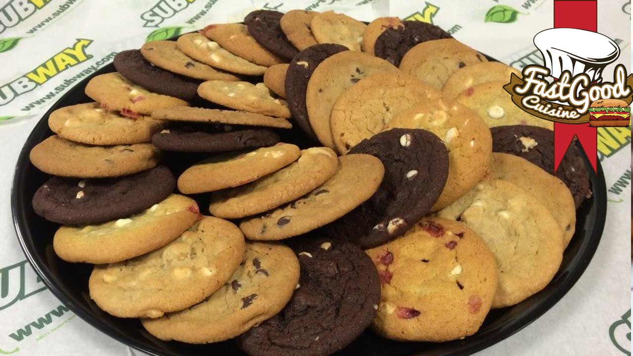 Comment faire les cookies de Subway | FastGoodCuisine