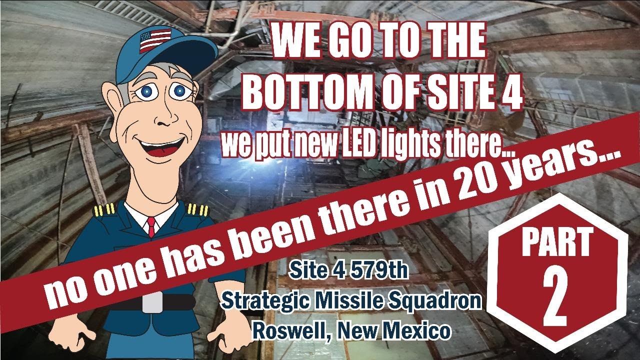 Roswell, New Mexico, USA, Cold War Relic Atlas F Missile Silo Base/Bunker...Video #5