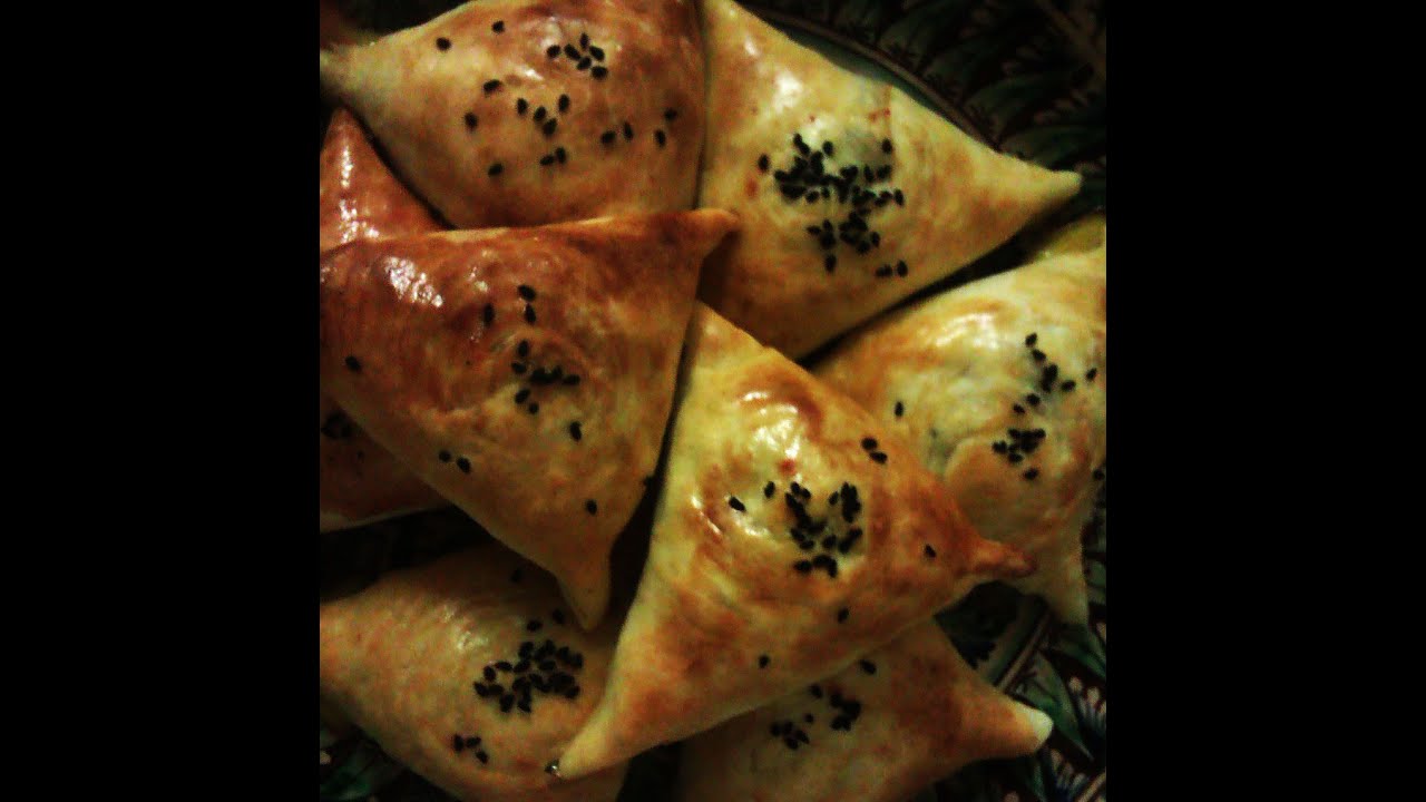 Milkyroad Tajik Sambusa Samosa w English subs Самбуса Видеорецепт Самса