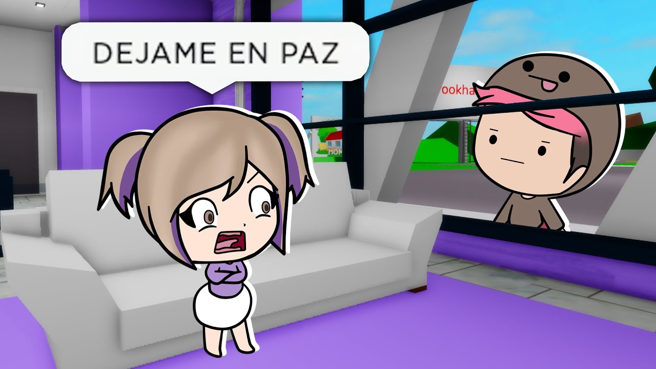 24 Horas Molestando a mi Nueva Vecina en Brookhaven Roblox !!