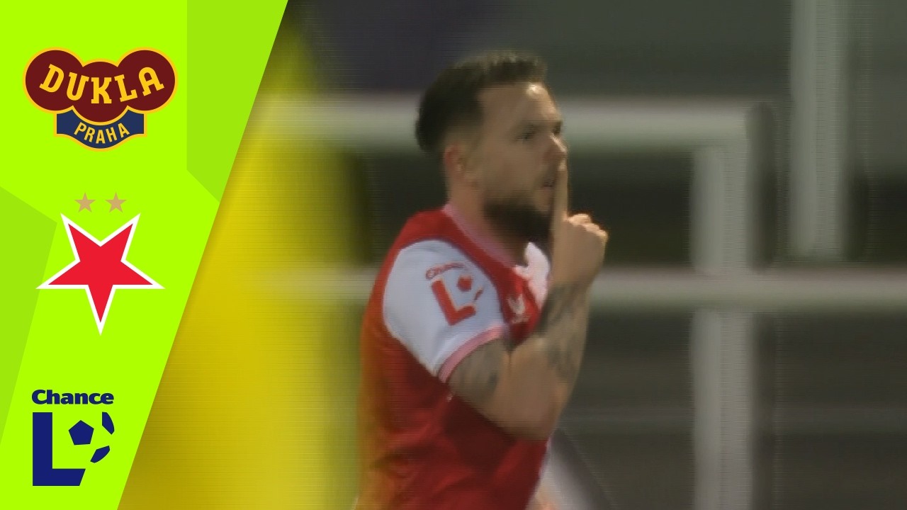 Chance Liga Highlights: FK Dukla Praha : SK Slavia Praha 0:2 (24. kolo)