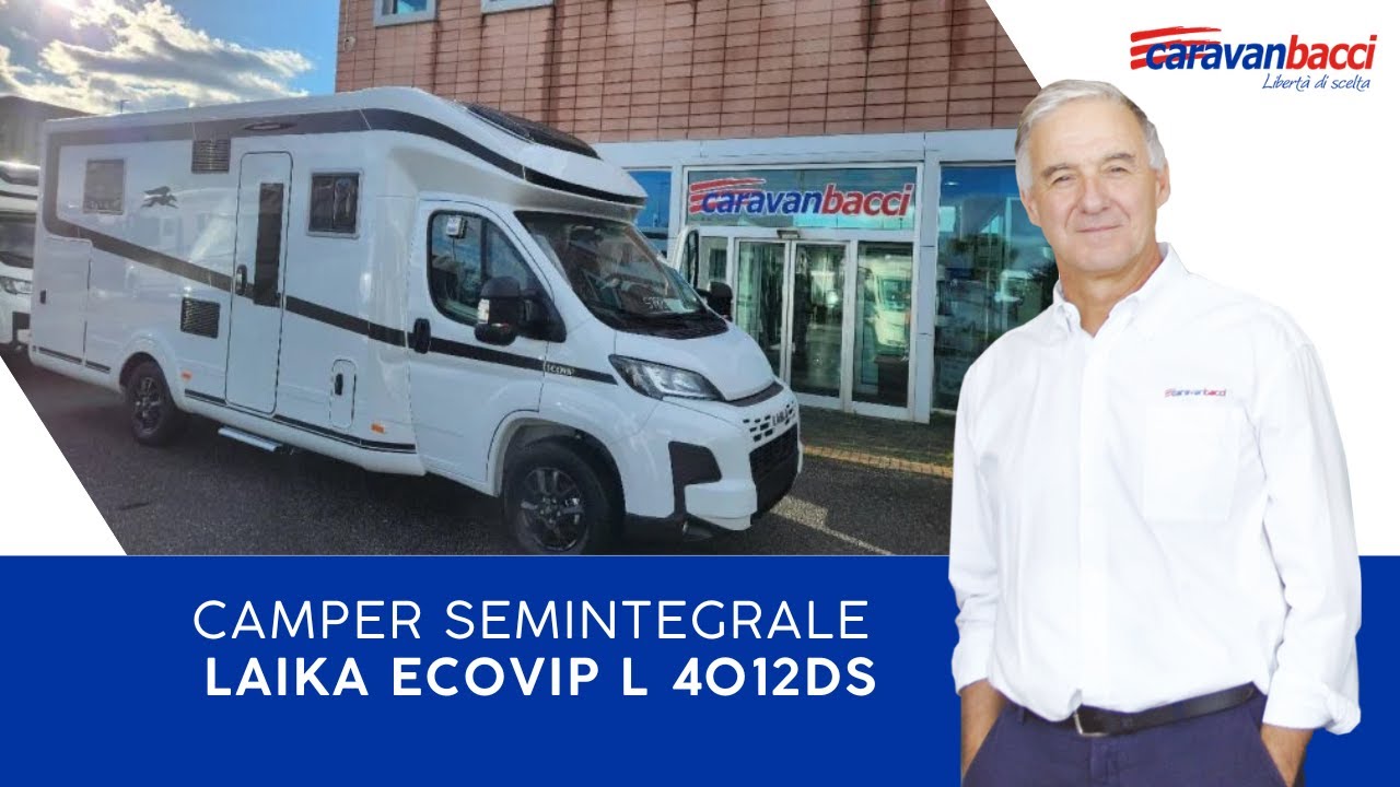 Camper semintegrale Laika Ecovip L 4012 DS | Nuovo
