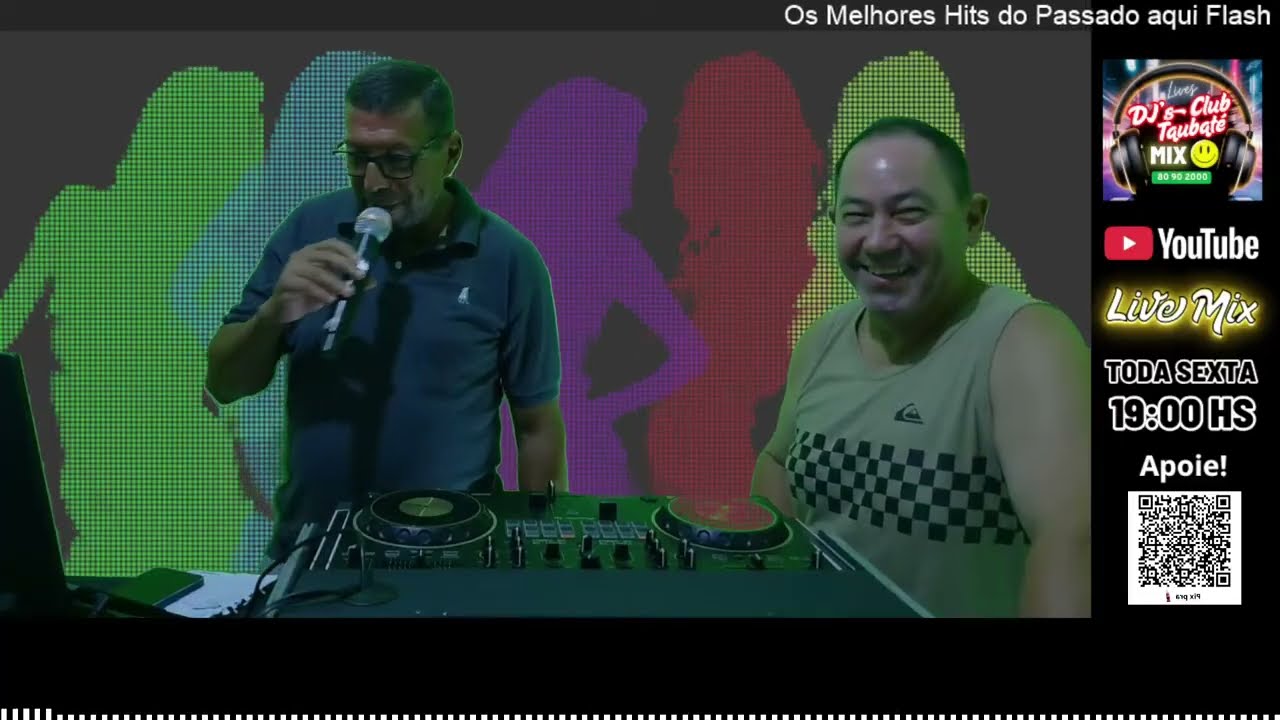 DJ Convidado Adriano Nascimento Tocando o Melhor do Flash Back 80/90/2000