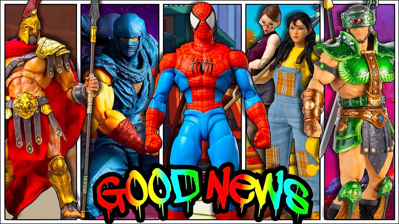 Spider-Man Drops, Spartans are Coming and Dess up your Dollies!
