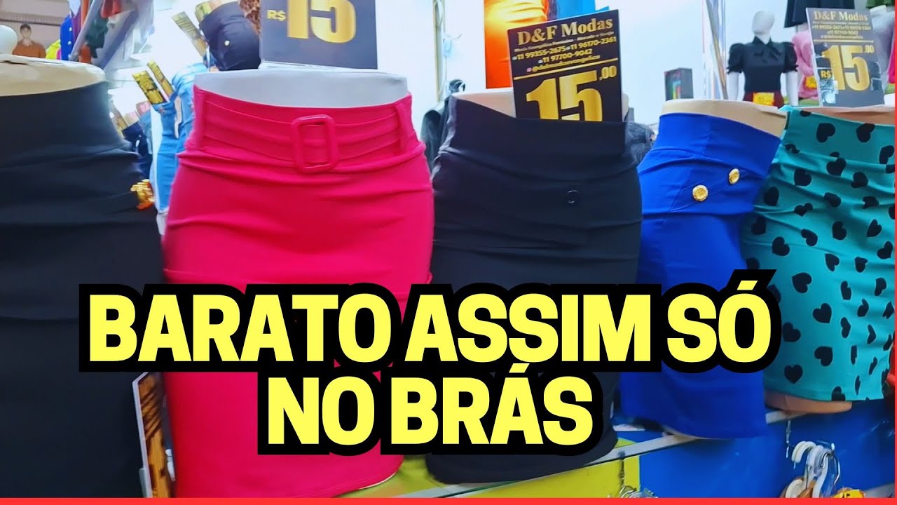 ESSE PREÇO SÓ NO BRÁS | OLHA O QUE EU ACHEI NO BRÁS