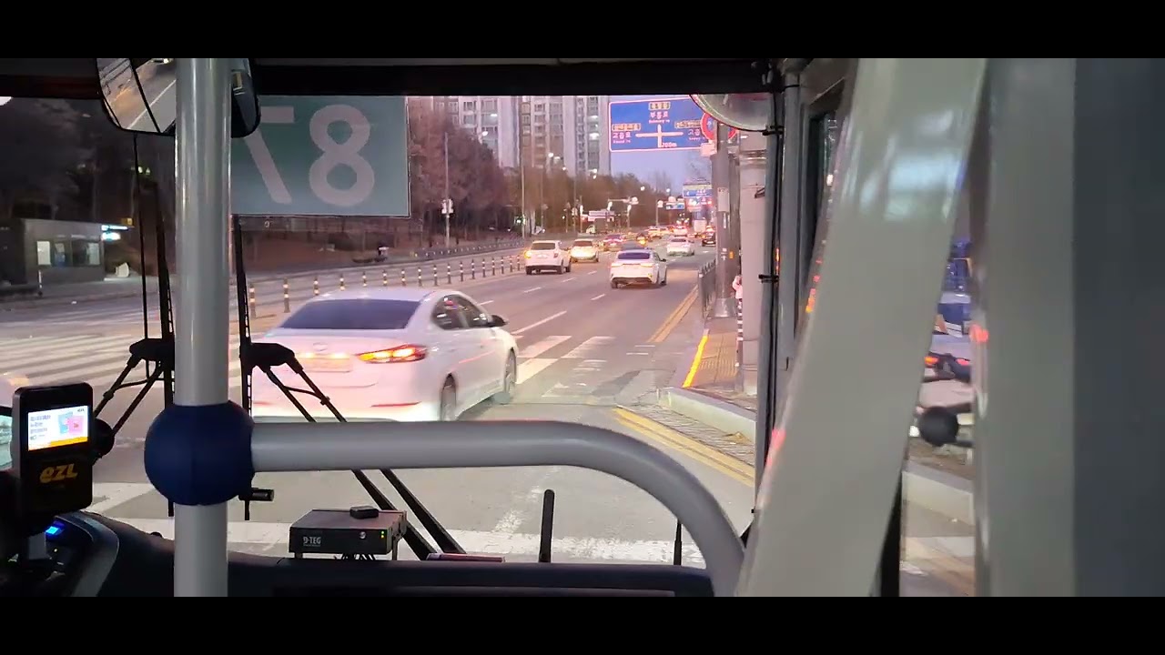 20260108 양주 양주교통 87번 버스 주행영상 1