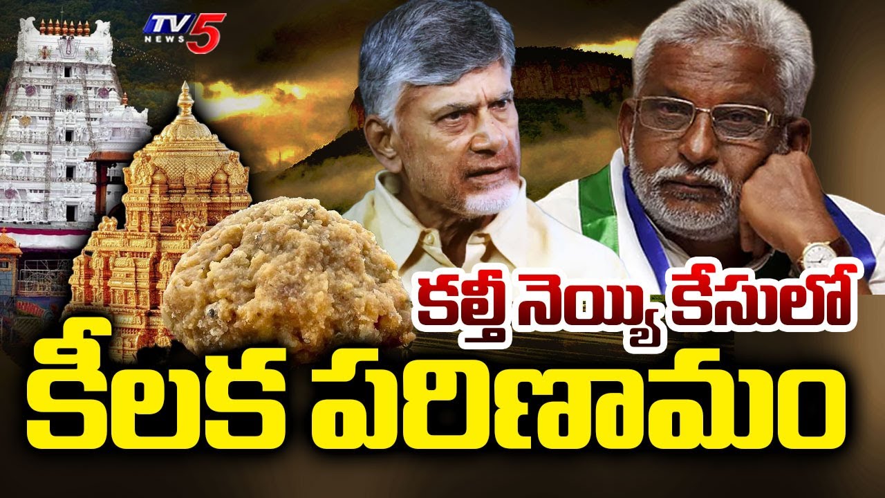 కల్తీ నెయ్యి కేసులో కీలక పరిణామం | AP Cabinet Decision On TTD Ghee Case || TV5 News
