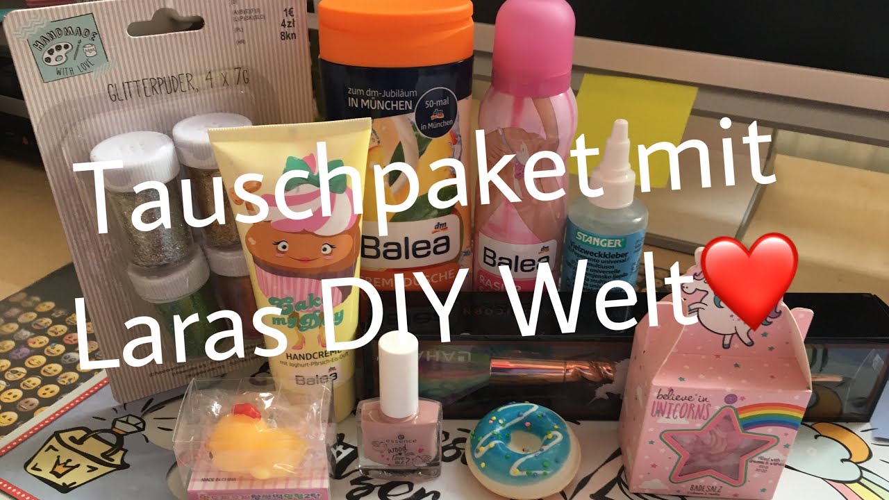 Tauschpaket mit Laras DIY Welt❤️/LeonieKawai Xoxo