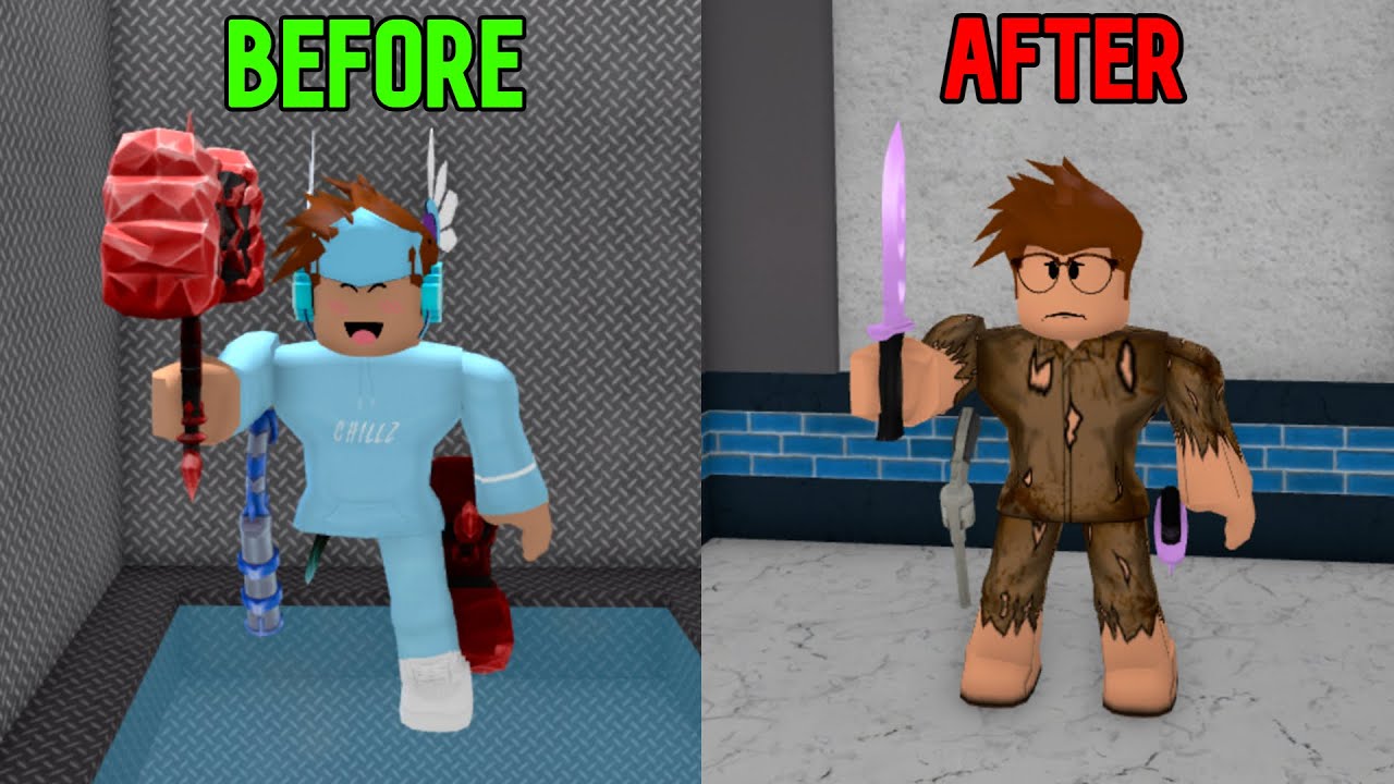 MM2 But Everytime I Die, My WEAPONS Get WORSE...