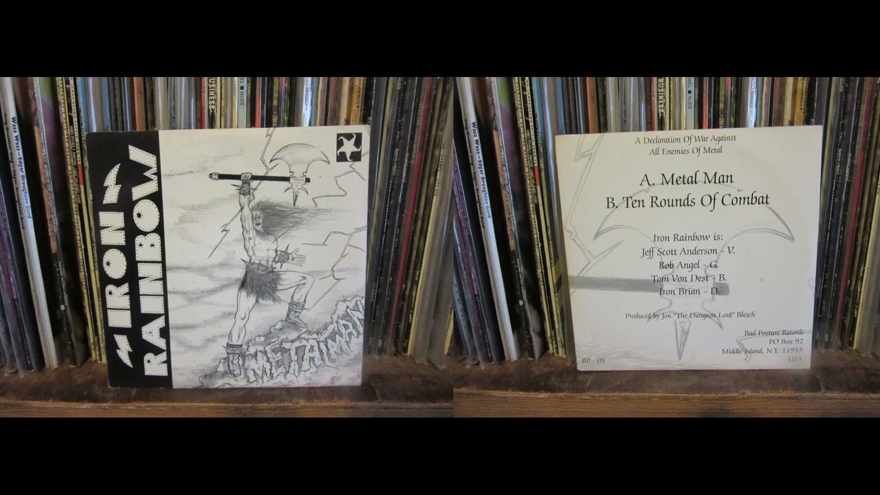 Iron Rainbow (US) Metal Man. 7