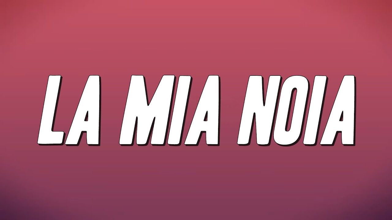 Nayt, 3D - La mia noia (Testo)