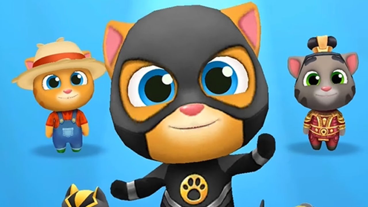 Talking Tom Gold Run Tom,Angela,Hank,Ginger,Ben New Episode Update Walkthrough Part 66 Kids Gameplay