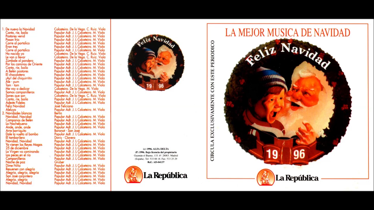 FELIZ NAVIDAD 1996 - La Mejor Música de Navidad*
