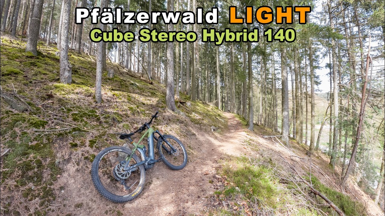 Pfälzerwald LIGHT | Cube Stereo Hybrid 140 EMTB
