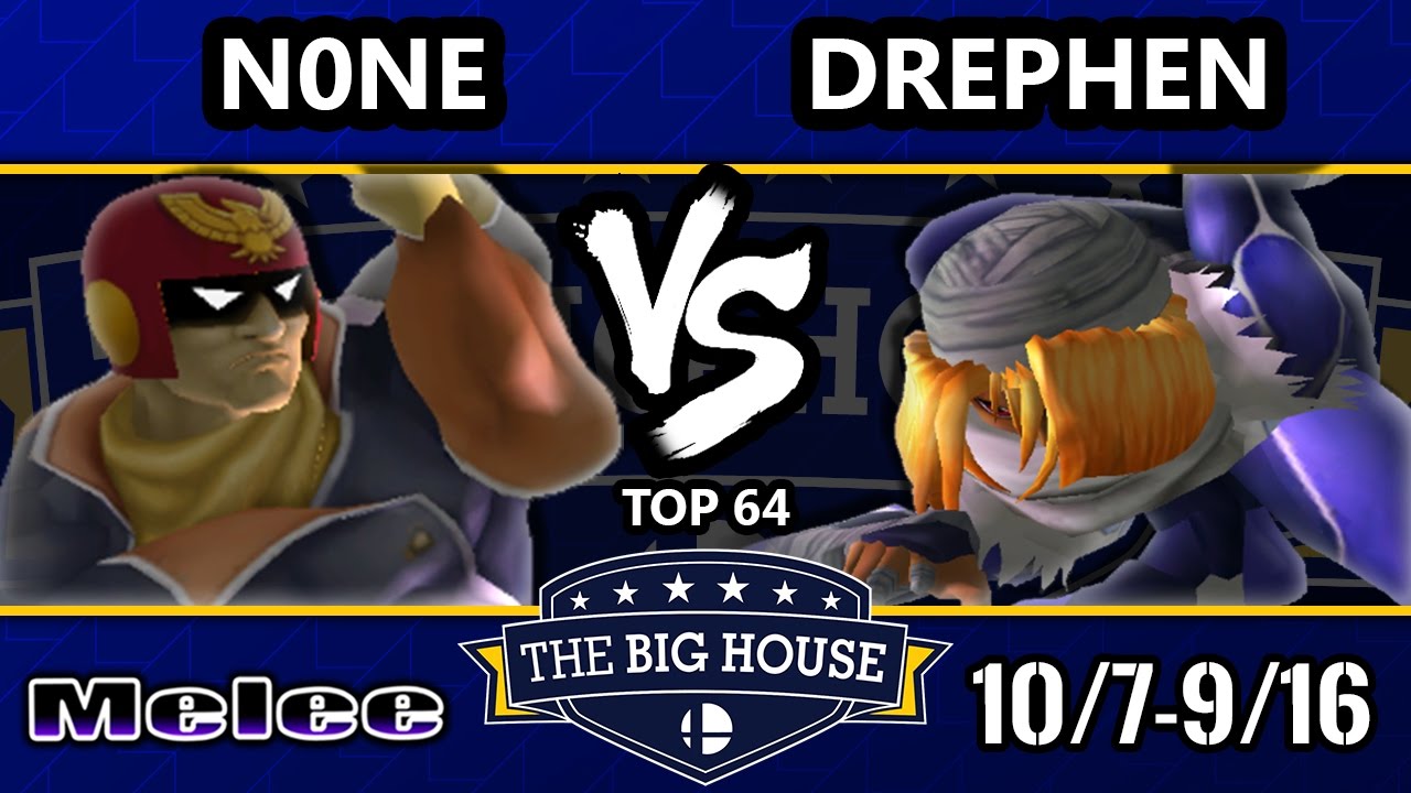 TBH6 SSBM - EMG | n0ne (Captain Falcon) Vs. Drephen (Sheik) - Smash Melee Top 64