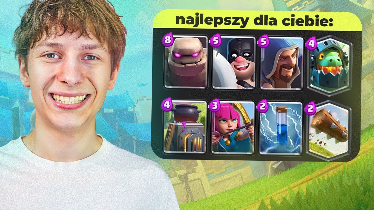 JAK ZNALEŹĆ IDEALNY DECK w CLASH ROYALE?