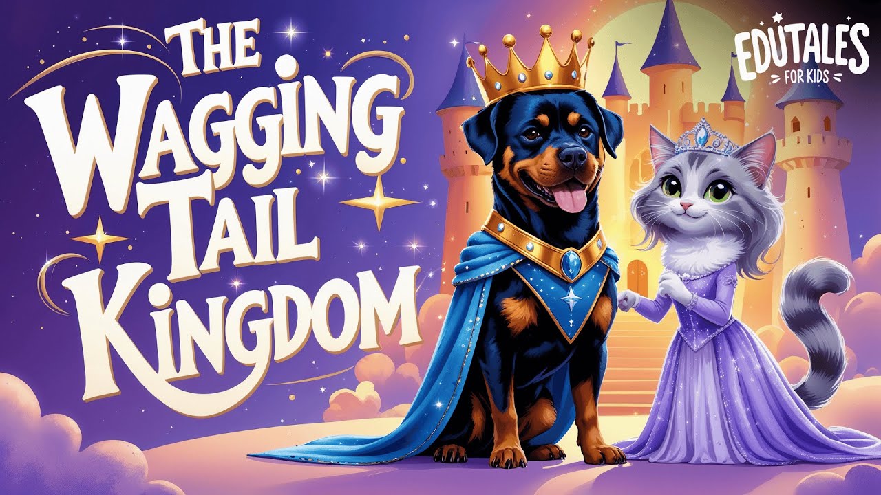 Bedtime Story for Kids: The Magical Dog & Cat Kingdom Adventure!