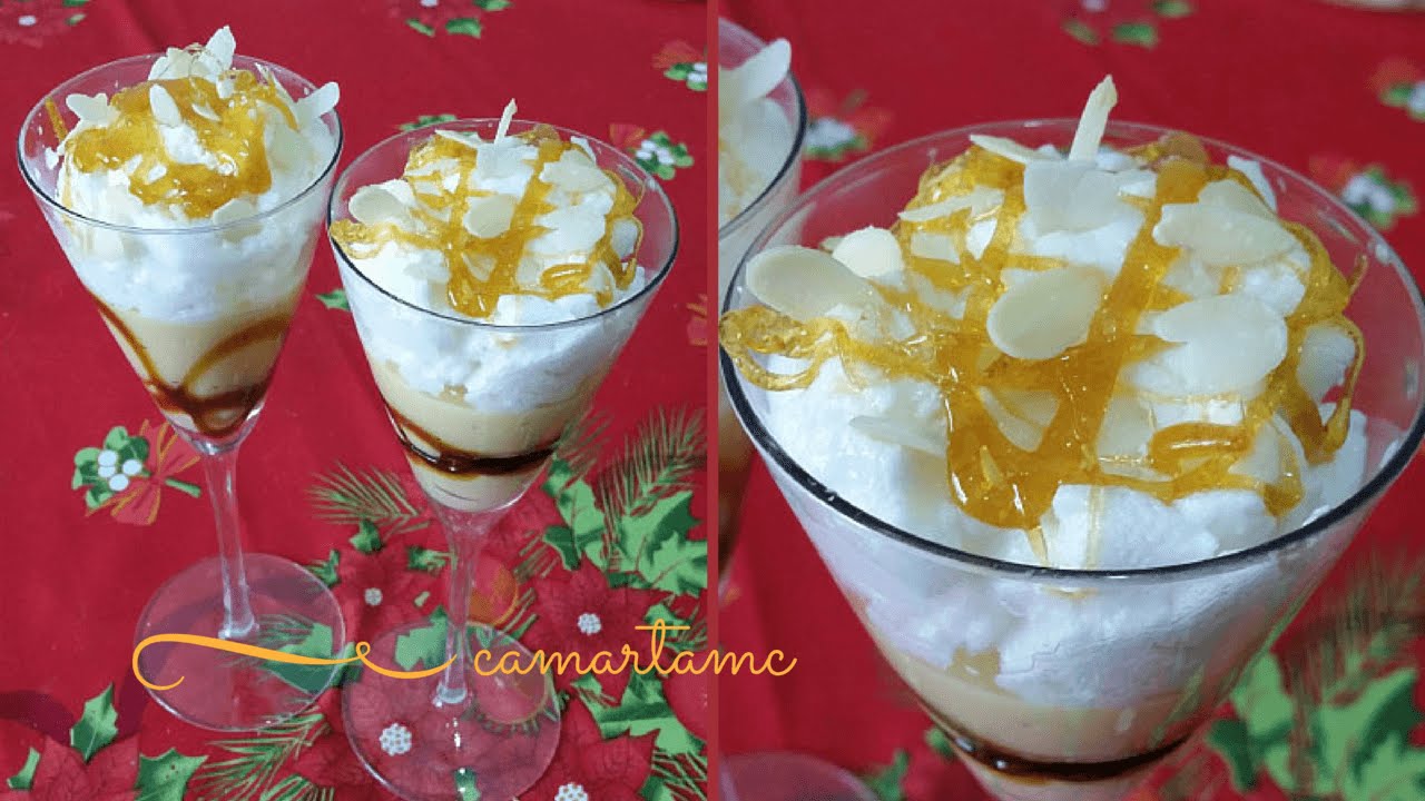NUVOLE DI MERINGHE SOFFICI AL CARAMELLO - similaire à l'île flottante - RICETTA SENZA GLUTINE
