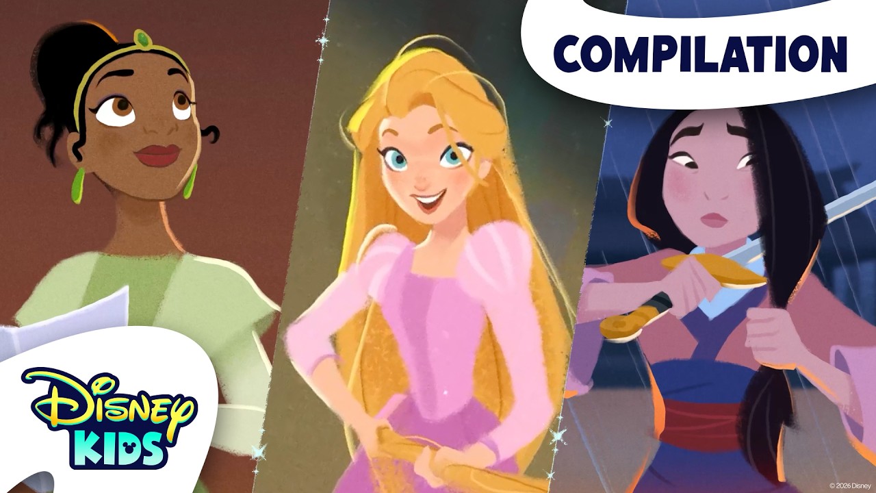 Every Disney Princess Has Her Own Magic! 👑✨ | @disneykids