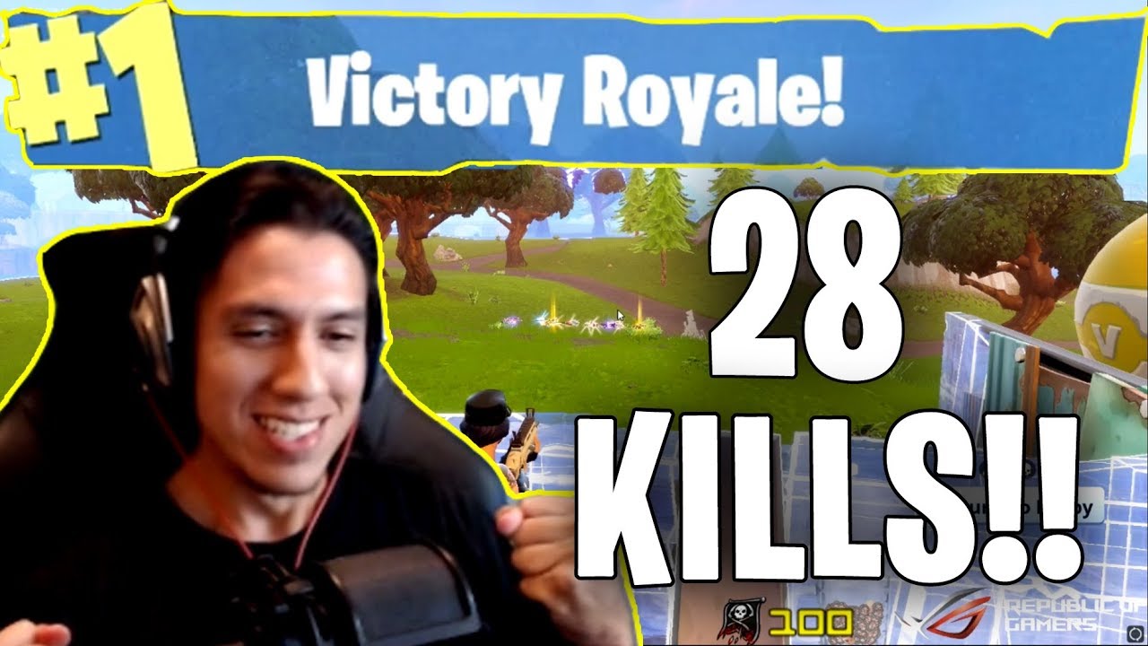 Grimmmz 28 KILL WIN in Fortnite (Fortnite Gameplay)