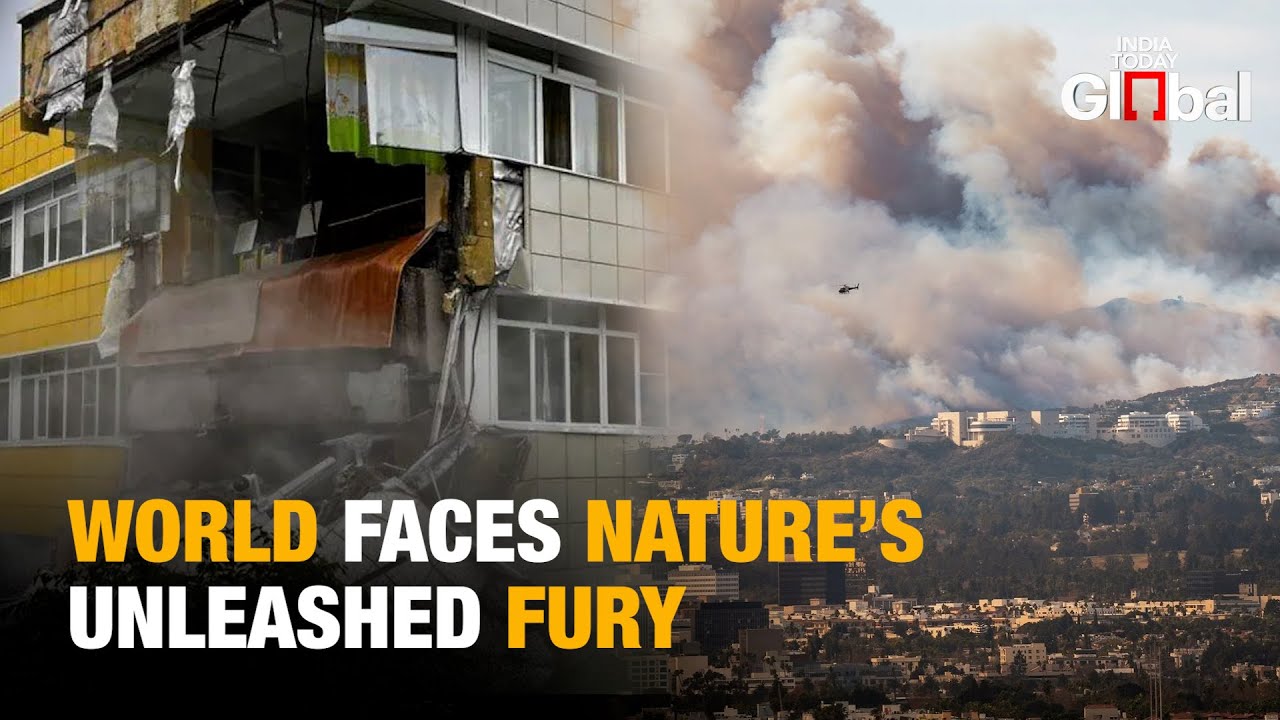 Nature's Fury: Tsunami, Floods & Fires Ravage Nations Amid Climate Crisis | What is Ring of Fire?