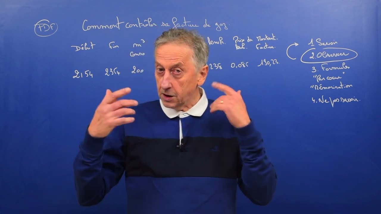 Comment contrôler sa facture de gaz