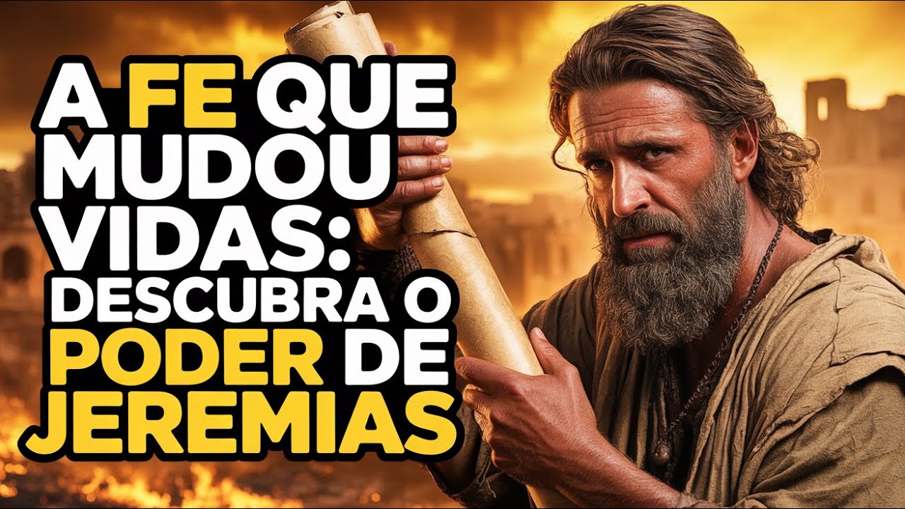 O Profeta Jeremias: A Mensagem Transformadora e Inspiradora de Fé e Redenção Revelada em 40 Anos!