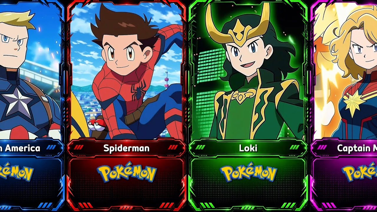 Marvel Icons X Pokemon | Marvel