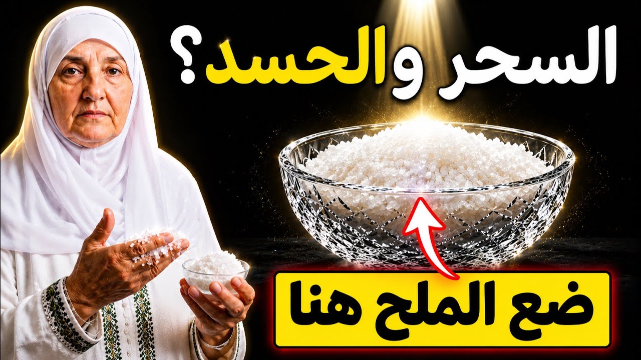هل بيتك مليء بالمشاكل والضيق؟ جرب سر الملح والرقية الشرعية لفتح أبواب الرزق | د. هيفاء يونس