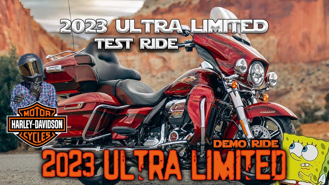 2023 Harley Davidson Ultra Limited 120th Anniversary Test Ride First Impressions - Demo Truck