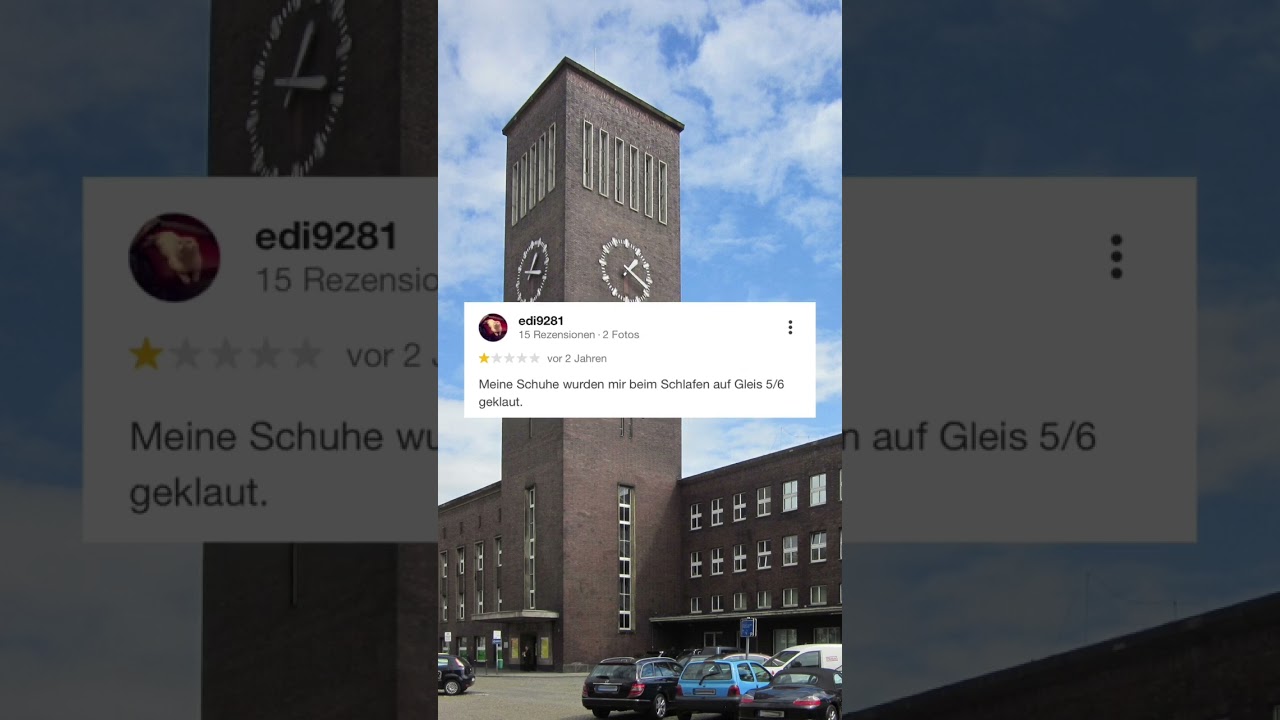 D&uuml;sseldorf Hauptbahnhof #googlebewertungen #d&uuml;sseldorf #hauptbahnhof #z&uuml;ge #bewertungenvorlesen