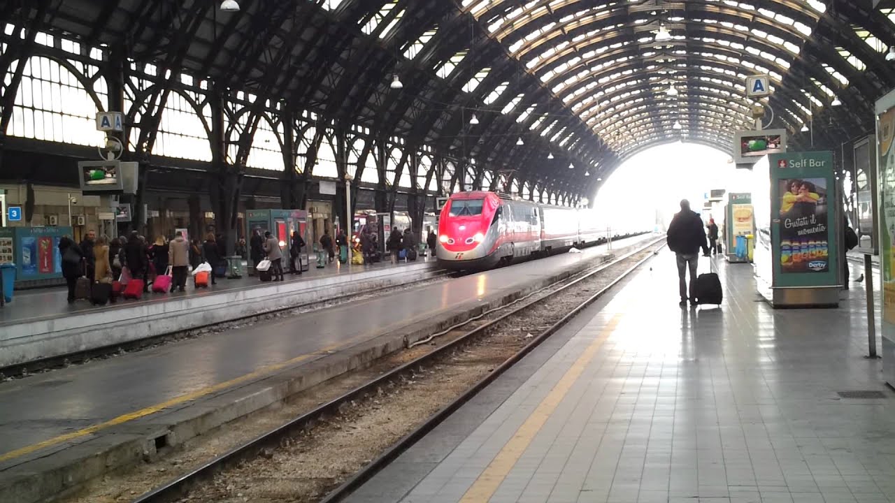 ETR 500  Frecciarossa - Stazione di Milano Centrale - HD