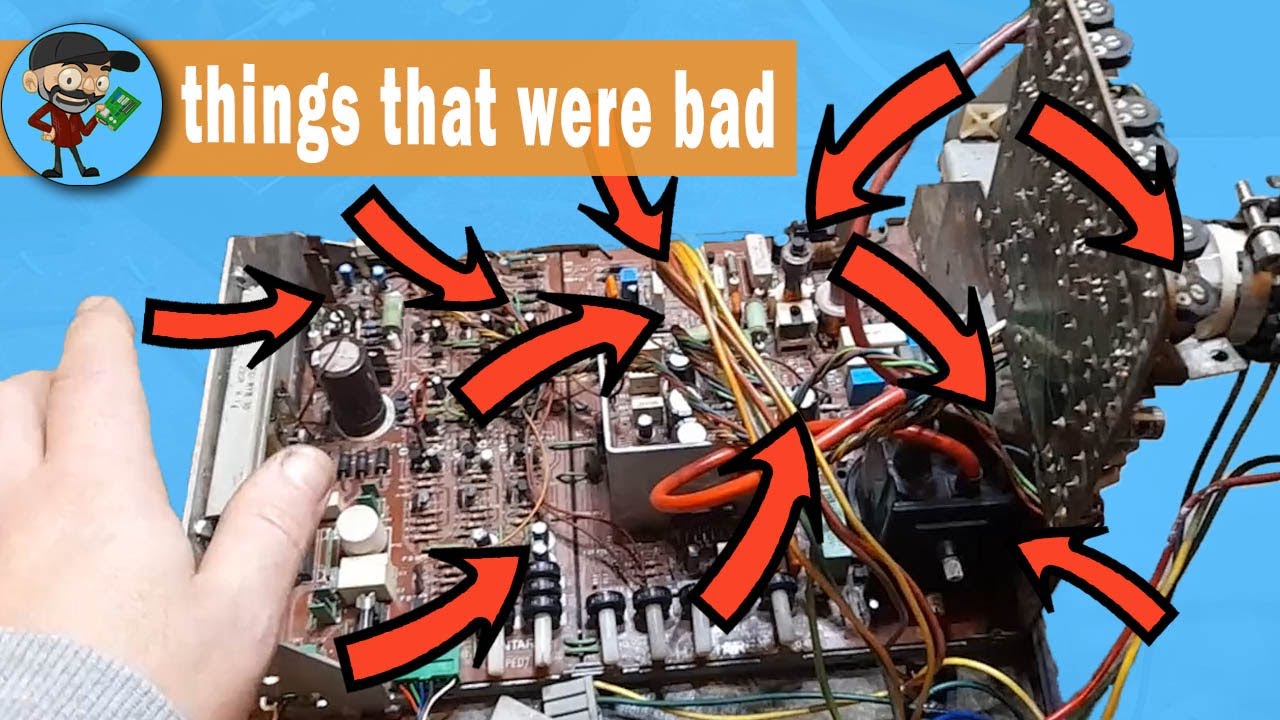 Hantarex MTC 900E CRT Monitor repair #2 - Dead, image too narrow, B+ too low