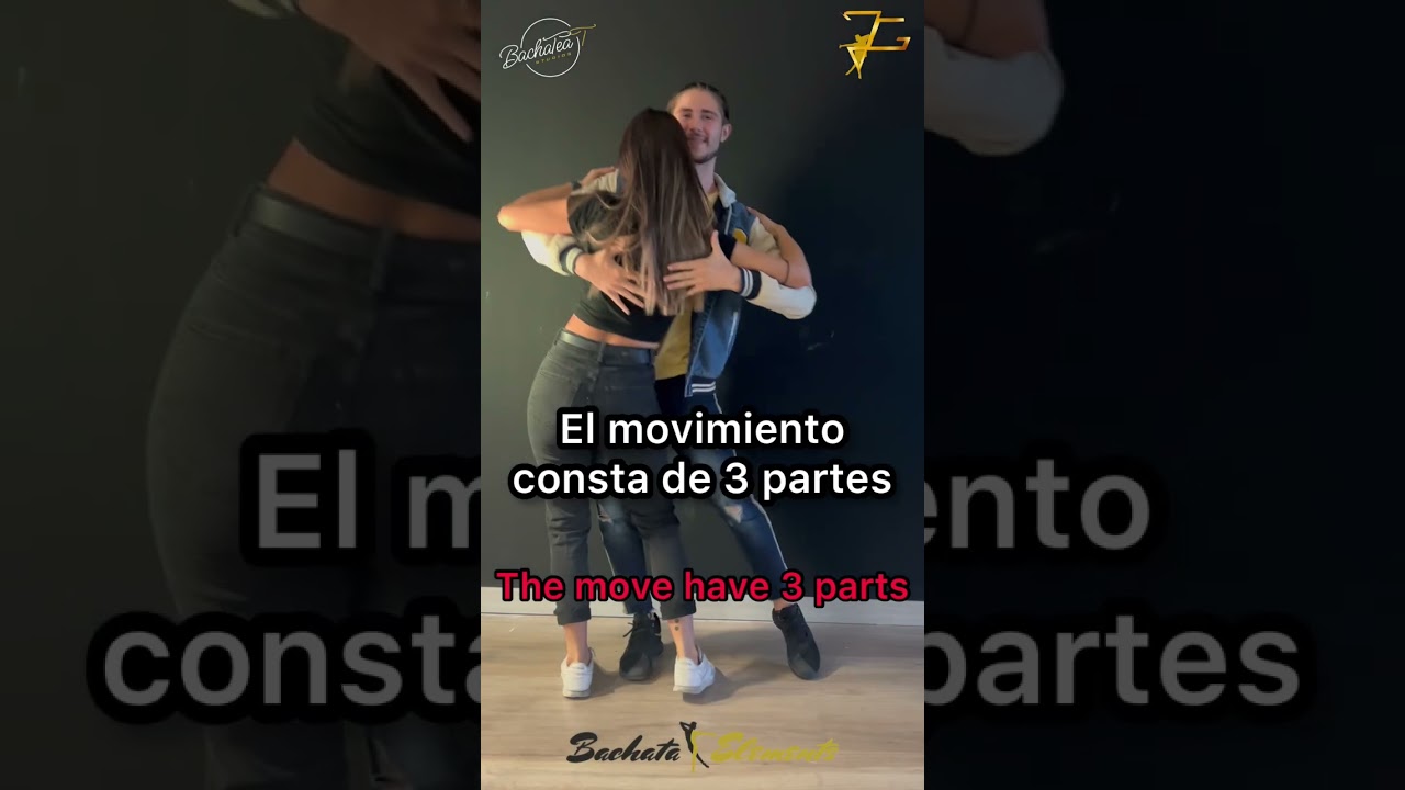 ONDAS LATERALES DE BACHATA SENSUAL POR JUAN GARC&Iacute;A Y SARA (Explicaci&oacute;n)