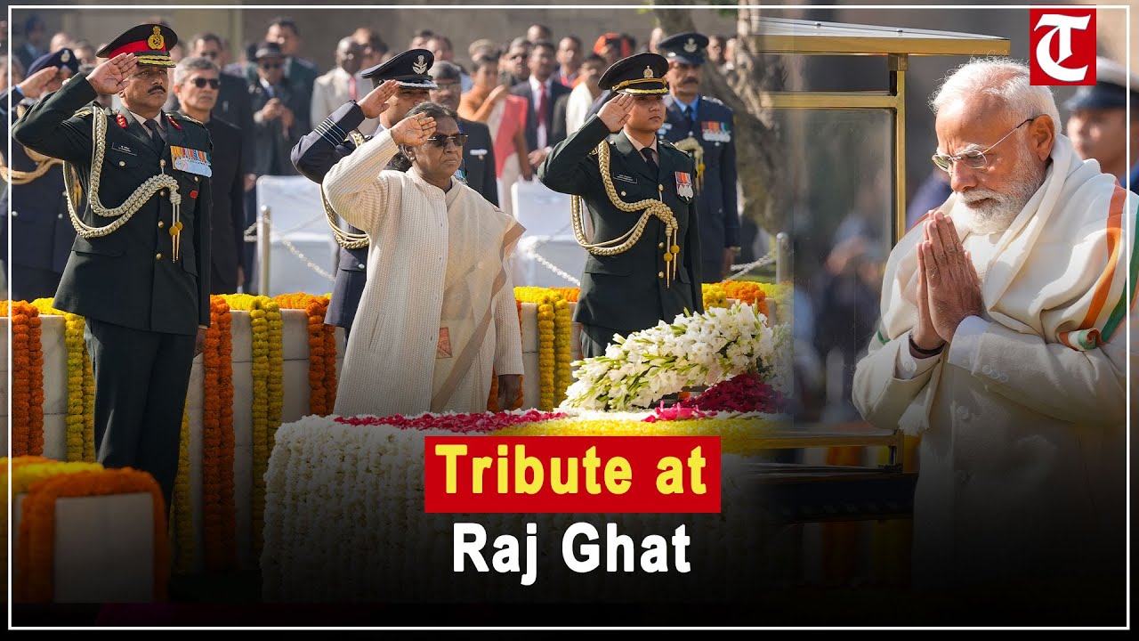 PM Modi, President Murmu Lead Nation in Paying Tribute to Mahatma Gandhi on 78th Death Anniversary