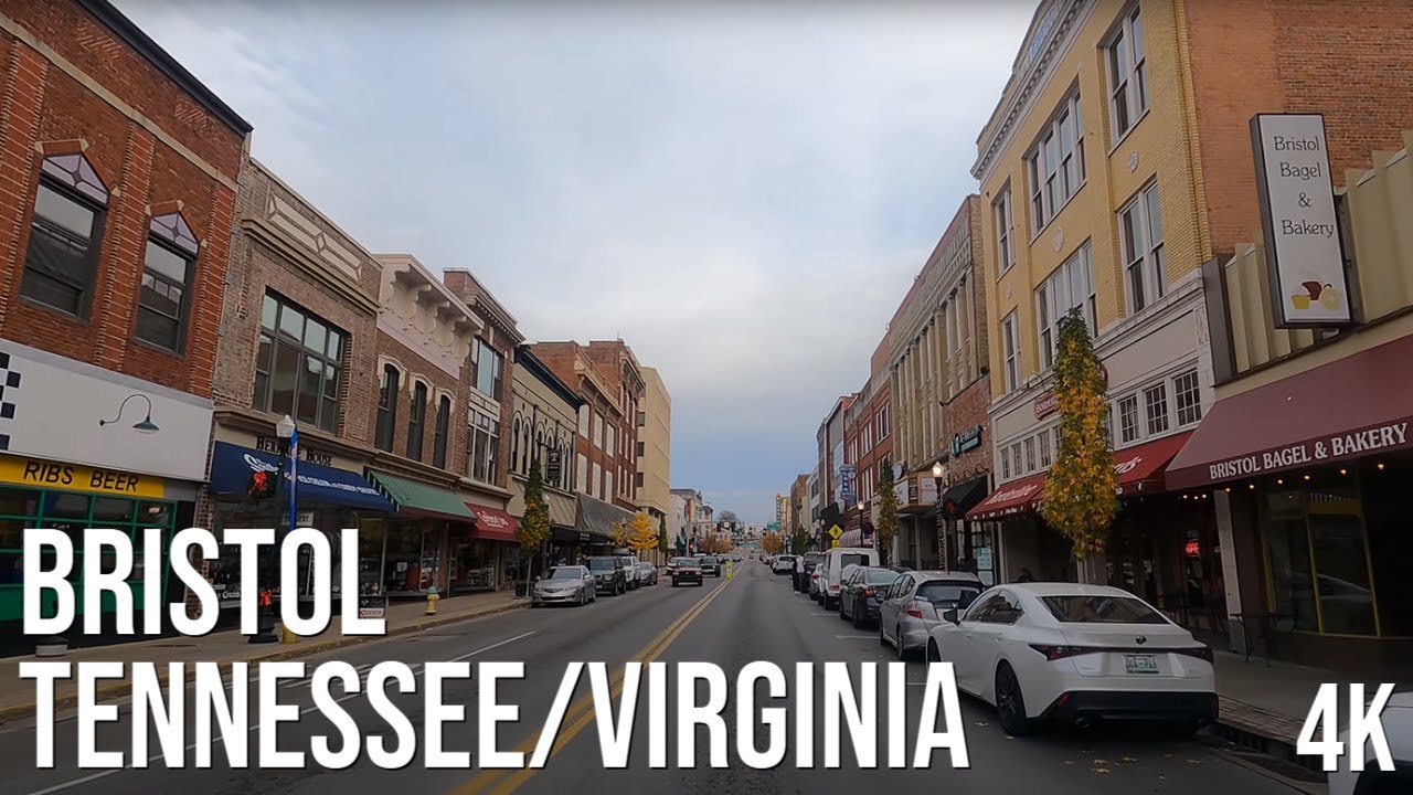 Bristol, Tennessee/Virginia - 4K Drive