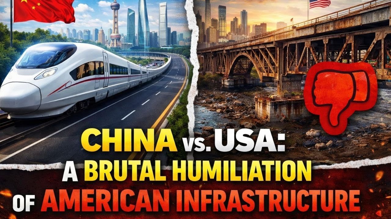 China vs. USA: A Brutal humiliation of American Infrastructure