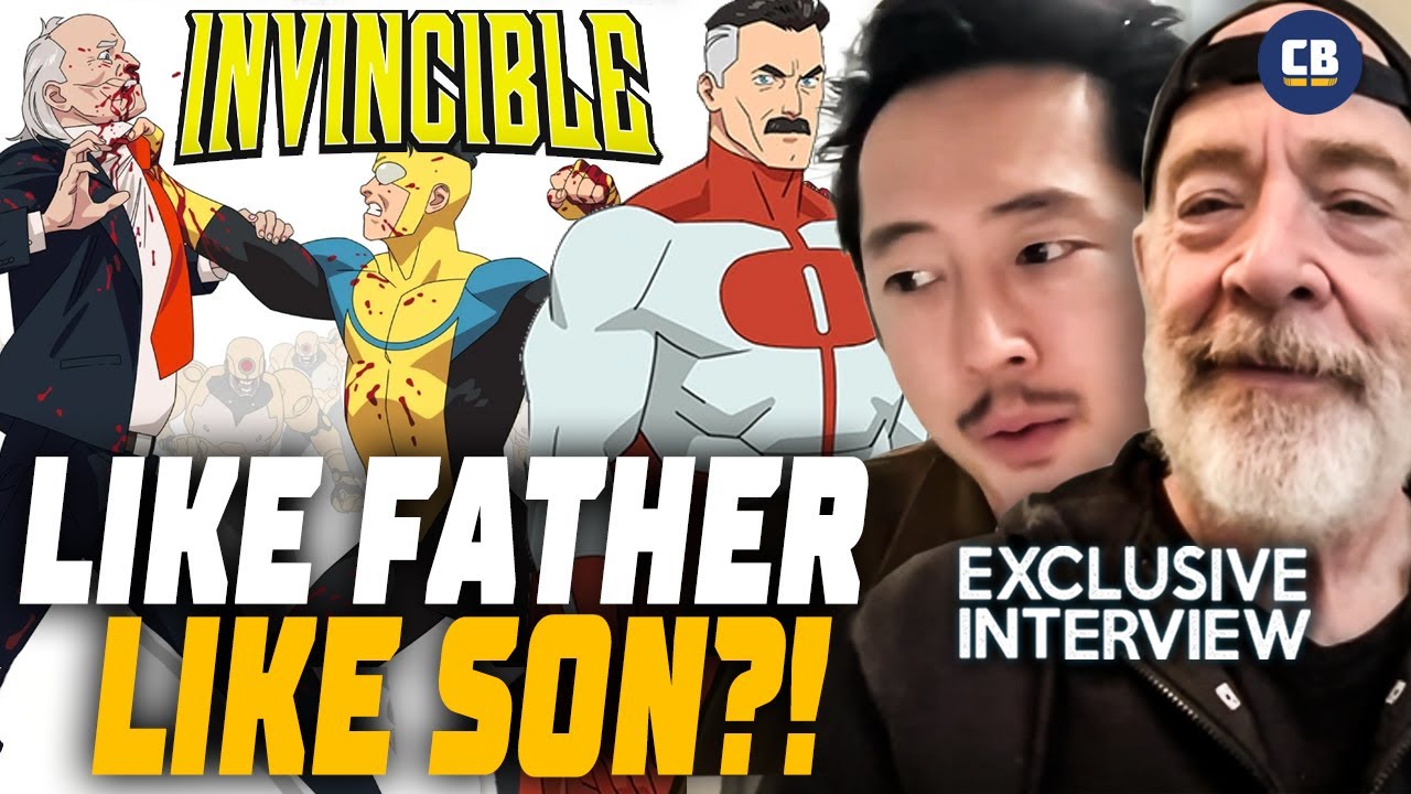Mark Follows In Omni-Man's Footsteps? - Steven Yeun, J.K. Simmons - Invincible Season 3 Interview