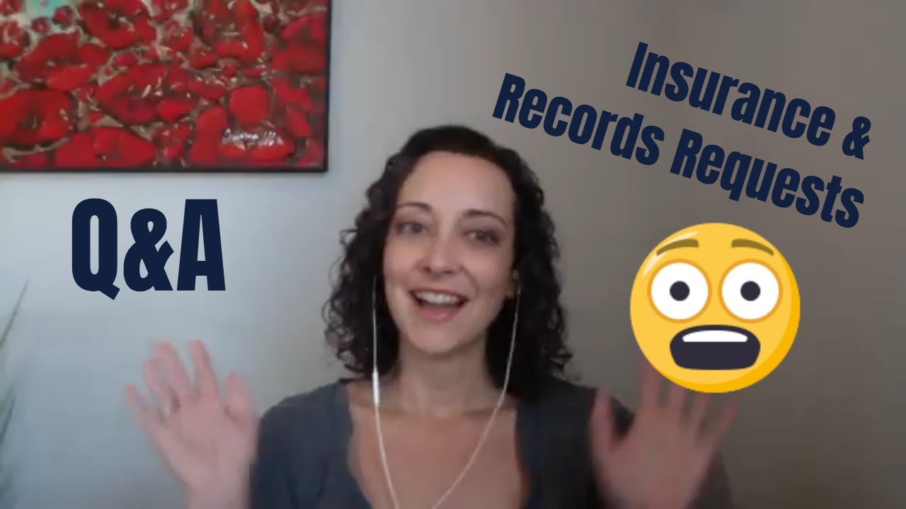Insurance Requests for Records (Confidentiality Concerns for Mental Health)