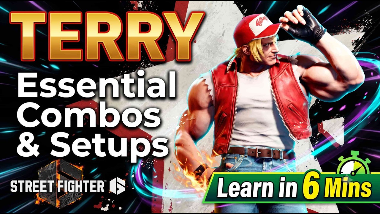 SF6 TERRY Fundamentals Guide: The ONLY Combos & Setups You Need