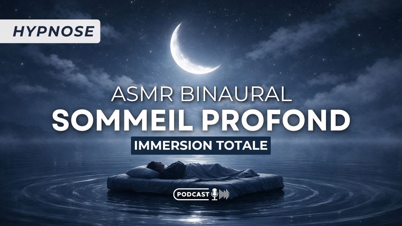 Hypnose ASMR pour s'endormir facilement  | Chuchotements binauraux gauche/droite 🦻