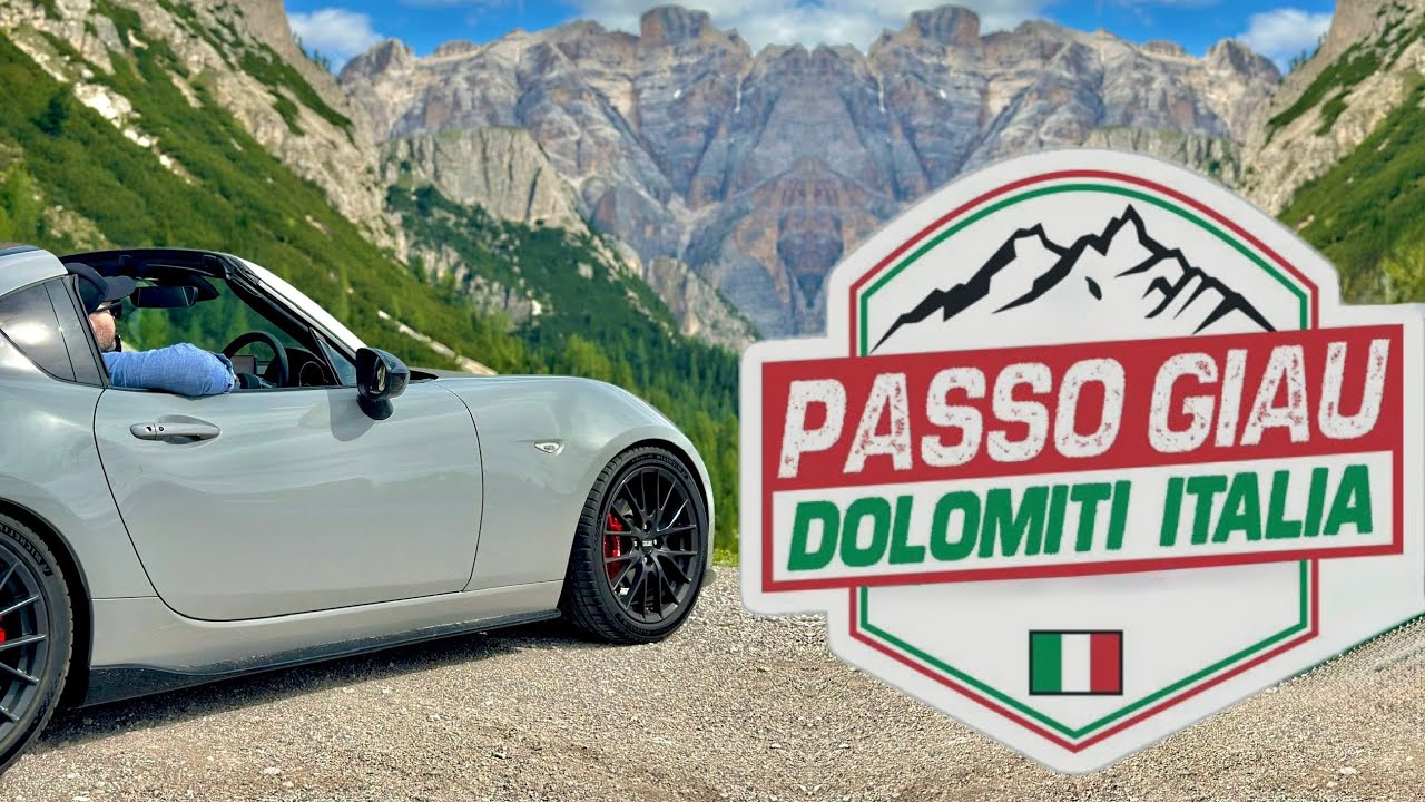 Mazda MX-5 ND3 RF - Cruising on Giau Pass