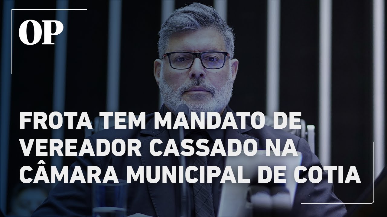 Alexandre Frota tem mandato de vereador cassado pela câmara municipal de Cotia - SP