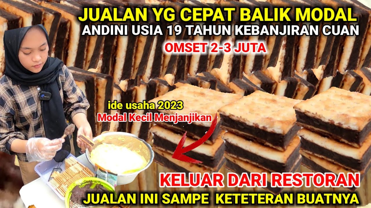 IDE USAHA MODAL KECIL OMSET 2-3 JUTA GAK KENAL MUSIM LARIS BANGAT | USIA MUDA BIKIN BANGGA KLUARGA