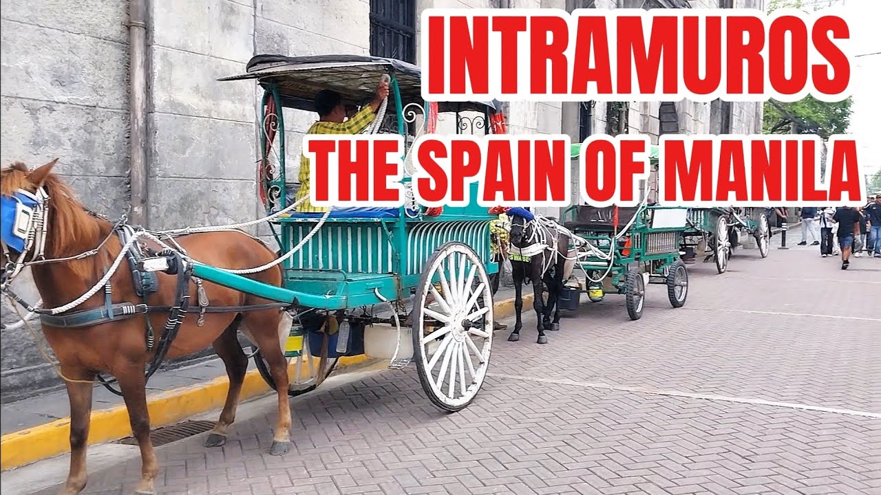 Visiting Intramuros|The Real Spain of Manila|Walking around Intramuros #vloglakbayan #manila