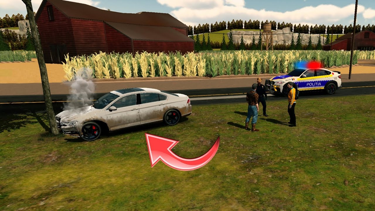 ❌ Car Parking Roleplay - A facut accident in fata casei ❌