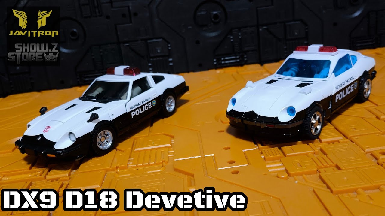 Review Transformers DX9 Toys D18 Devetive Masterpiece Prowl Javitron @ShowZStore español 