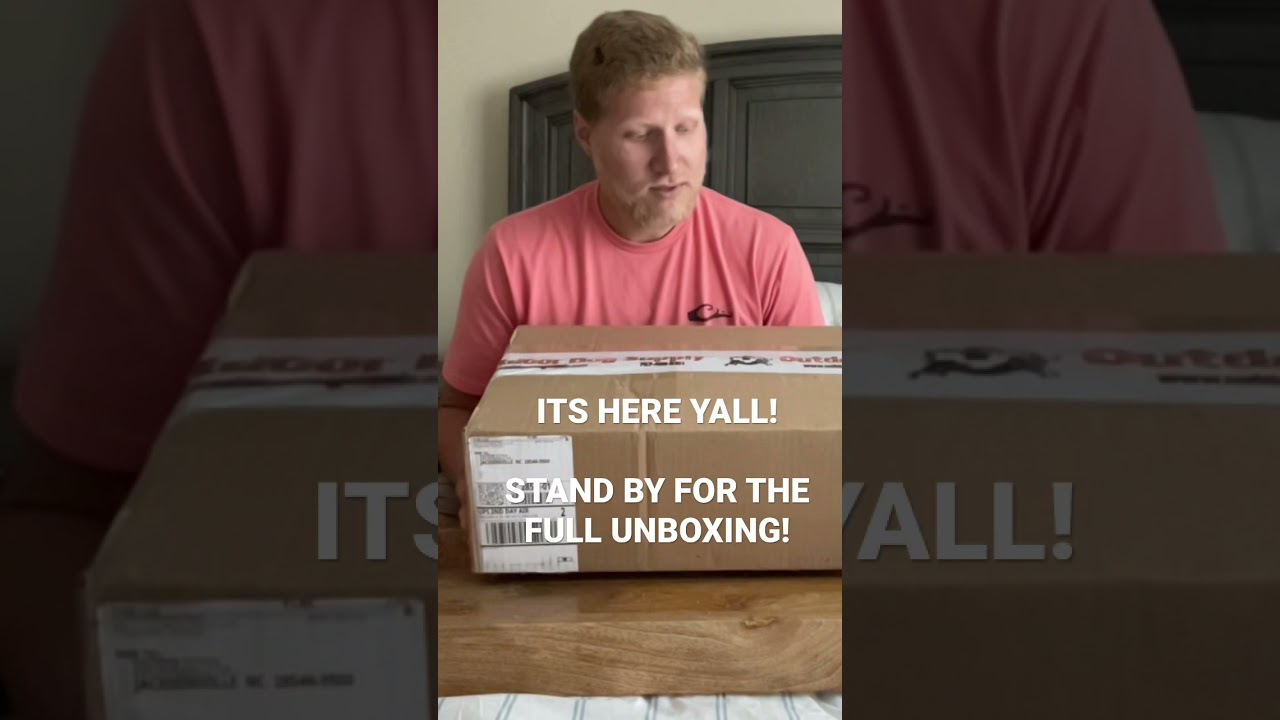 Outdoor Dog Supply Unboxing!